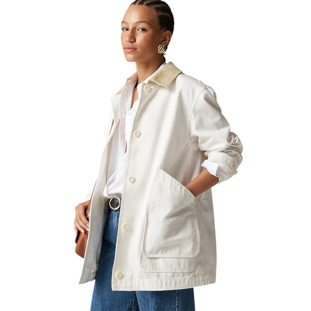 J. CREW Barn Jacket in Canvas - Women’s Sizes XL & XLL - New